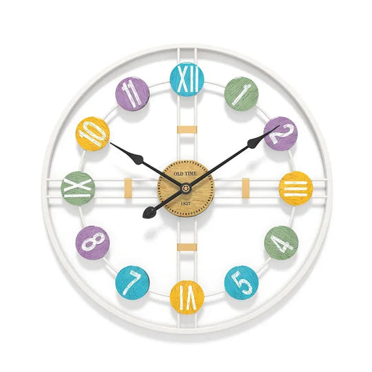 Wandklok Met Romeinse Cijfers 3D Stijlvol 10