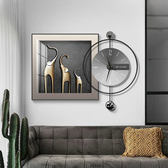 Wandklok Moderne Stijl 3