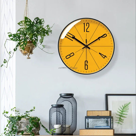 Wandklok Scandinavisch Minimalistisch Retro Design 3