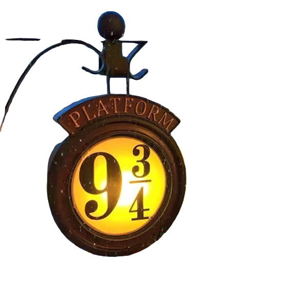 Wandlamp Metro Station 9 3/4 voor Harry Potter Fans 1