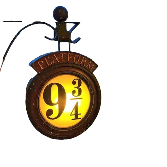 Wandlamp Metro Station 9 3/4 voor Harry Potter Fans 1