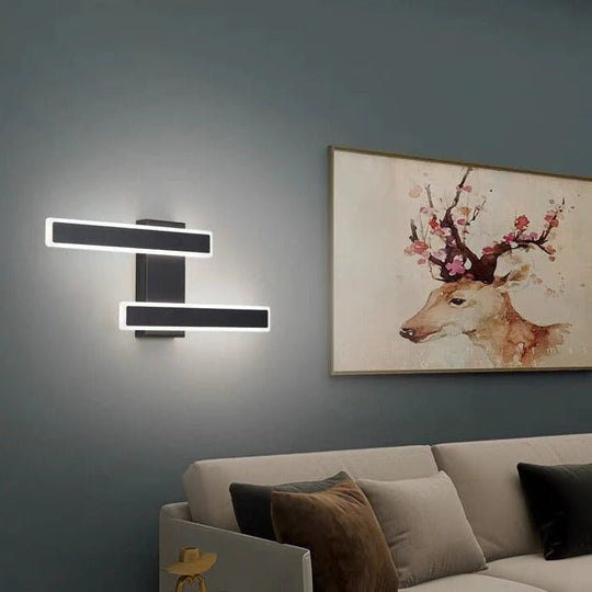 Wandlamp Zwart LED Minimalistisch Ontwerp voor Binnenverlichting 5