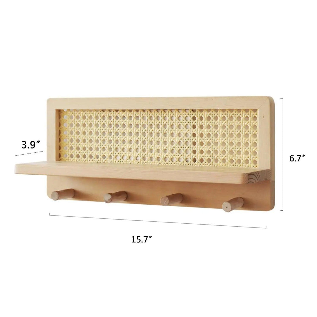 Wandplank voor Kleding en Sleutels Modern Minimalistisch Design 3