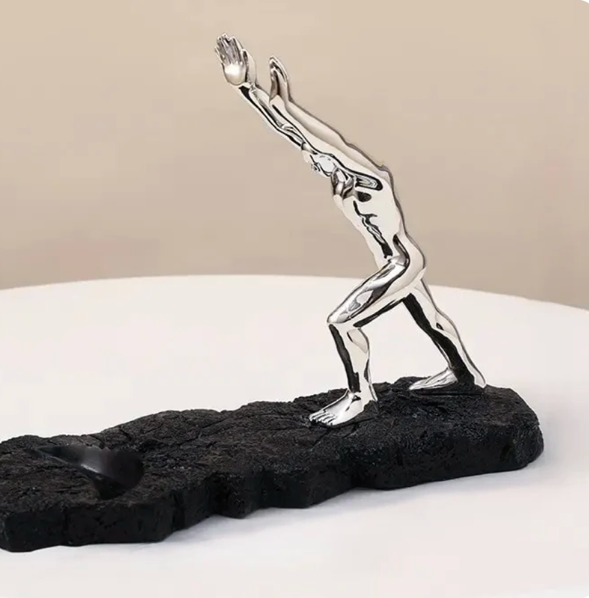 Wijnfleshouder Creatief Metalen Design 4