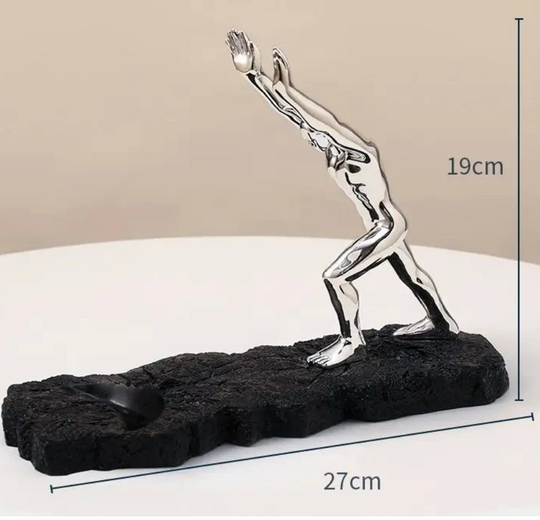 Wijnfleshouder Creatief Metalen Design 6