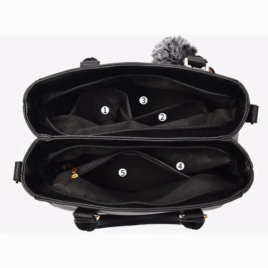 Borduurwerk Messenger Bag