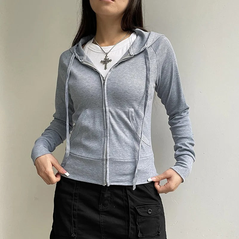 Casual damessweatshirt met capuchon