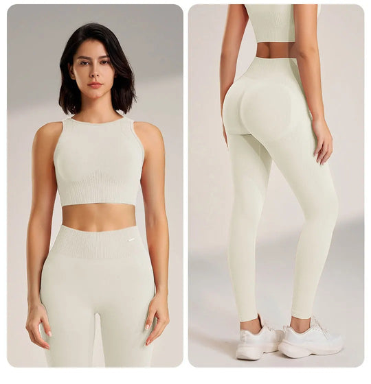 Dames Tweedelige Yoga Set