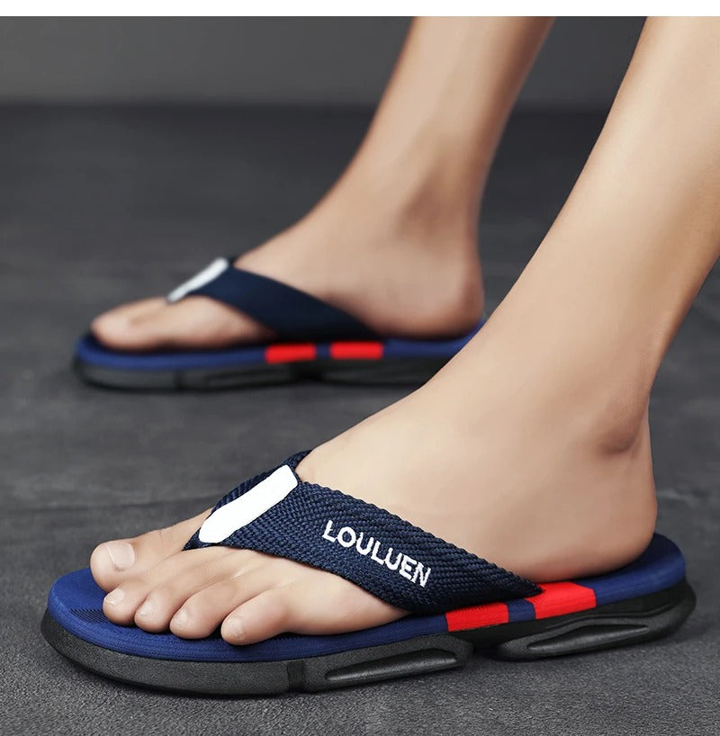 Heren antislip strandslippers