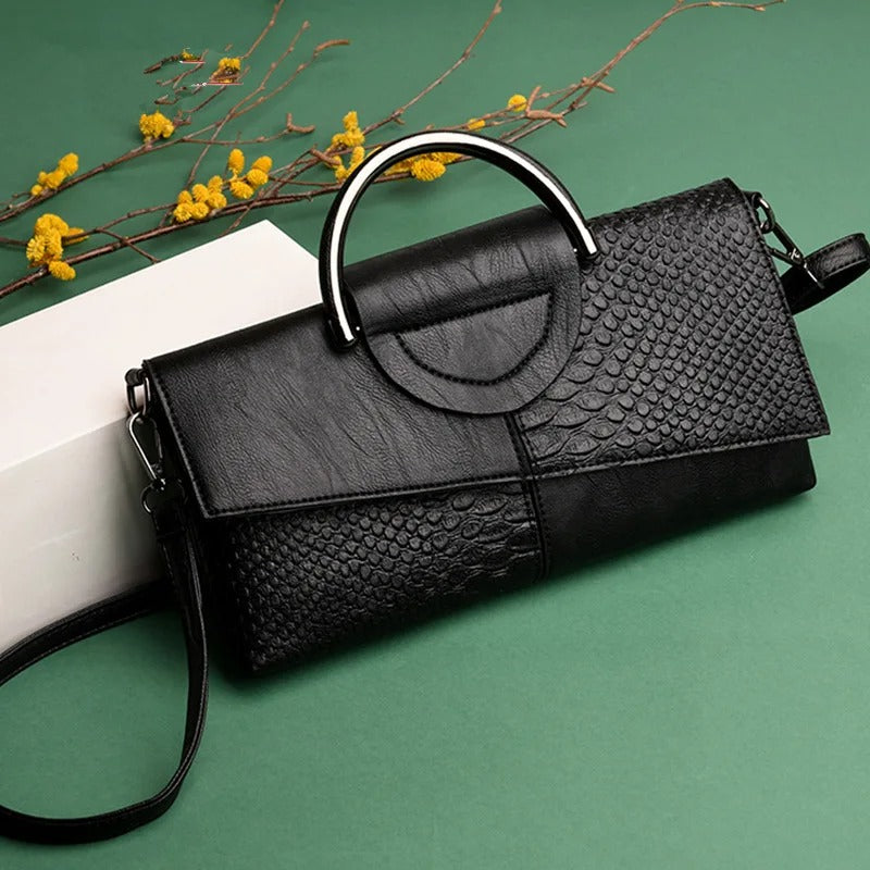 Vrouwen Zacht PU Leren Crossbody Handtas