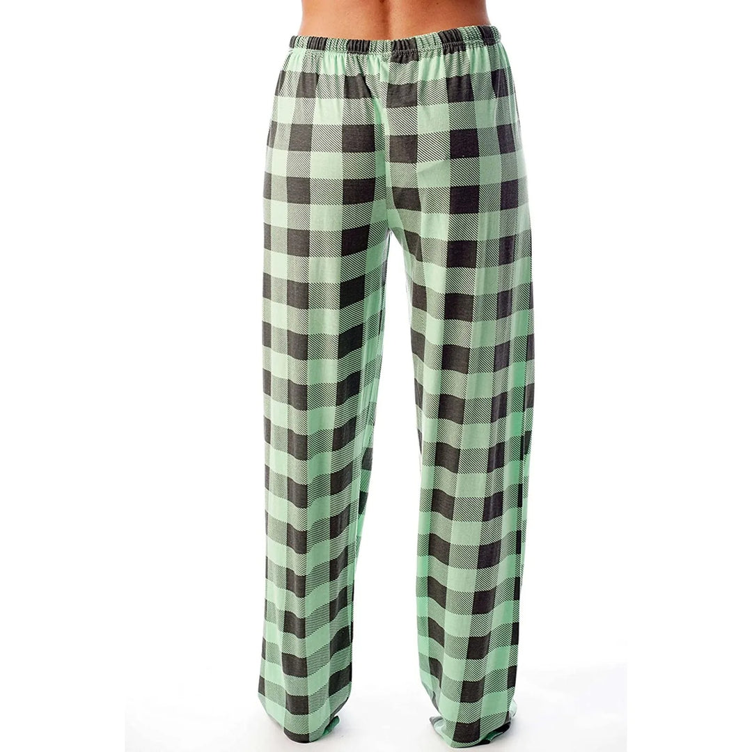 Geruite pyjama voor dames