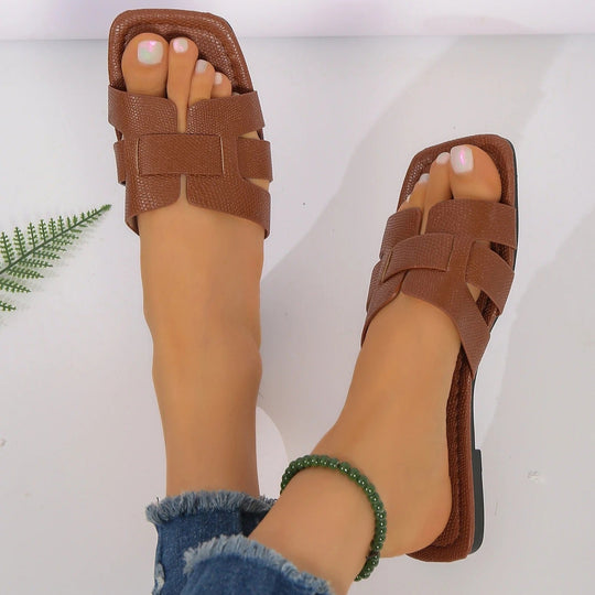 Casual Vlakke Buitensandalen Vrouwen