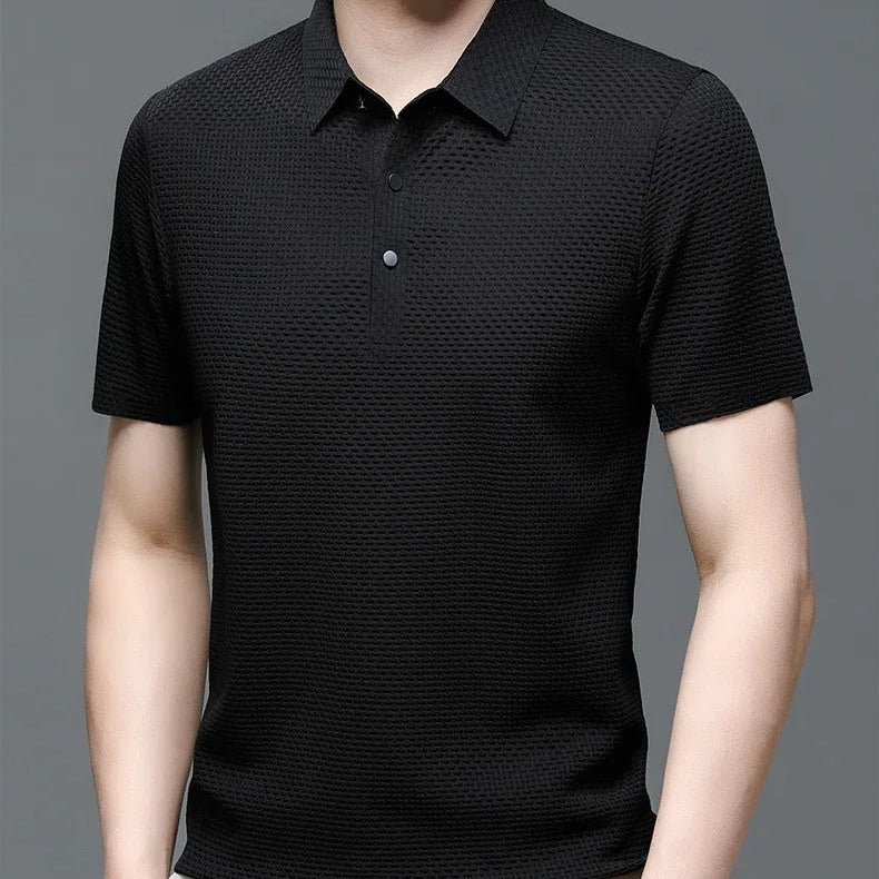 Heren Lop-Up Hollow Poloshirt