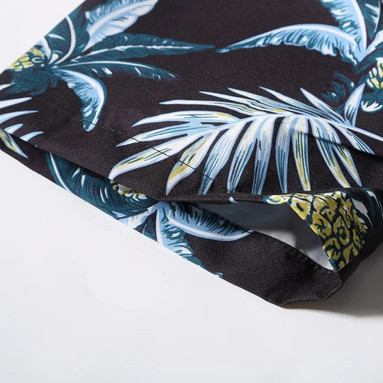 Heren zomer shirt met strandprint