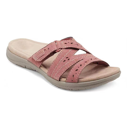 Orthopedische sandalen met klittenband voor dames
