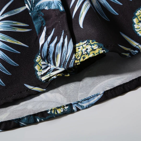 Heren zomer shirt met strandprint