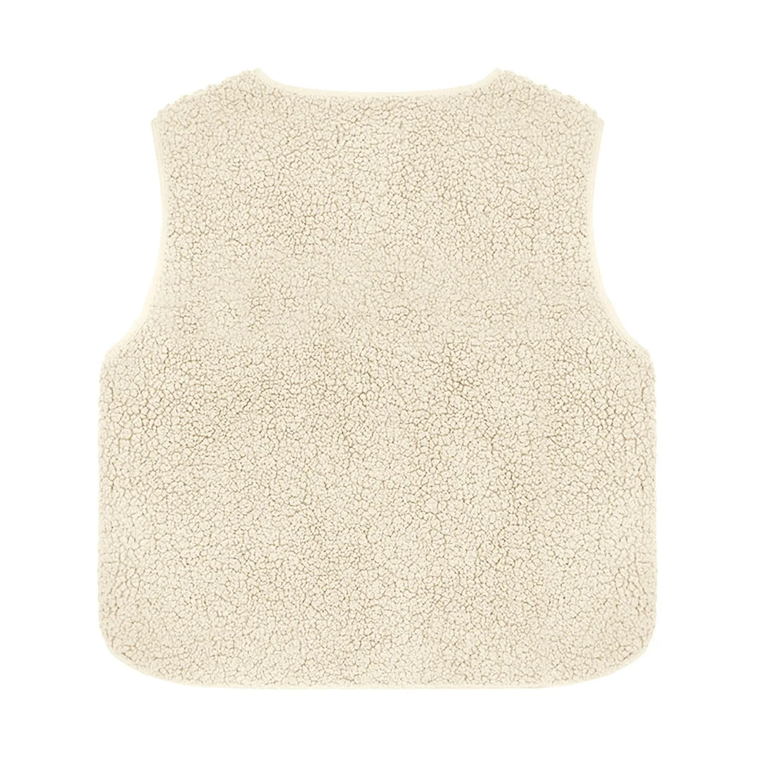 Damesvest van pluche fleece