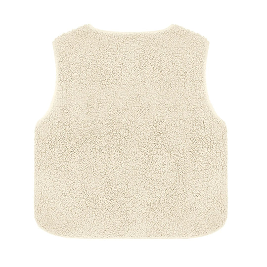 Damesvest van pluche fleece