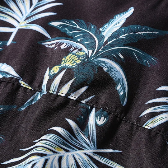 Heren zomer shirt met strandprint