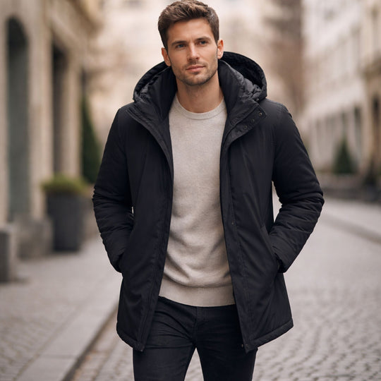 Heren Winterparka Waterbestendig en Winddicht