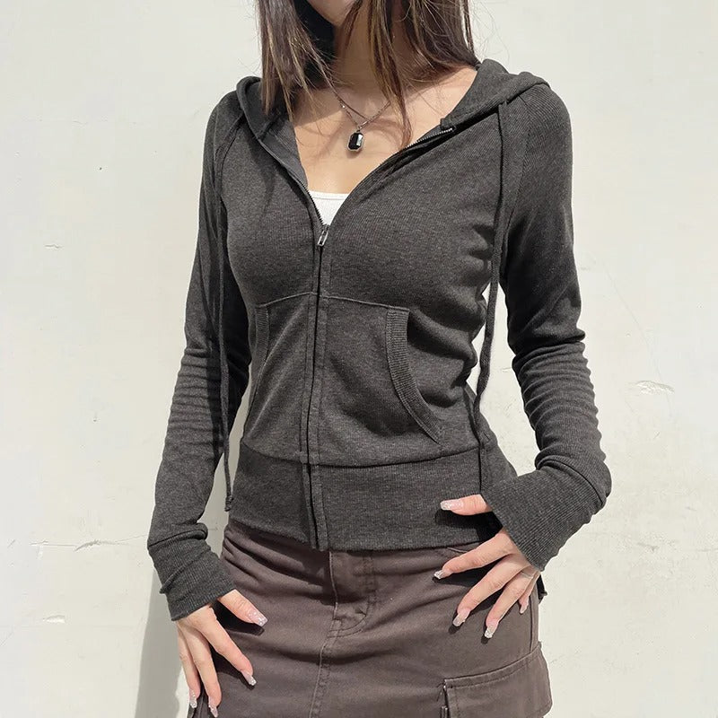 Casual damessweatshirt met capuchon