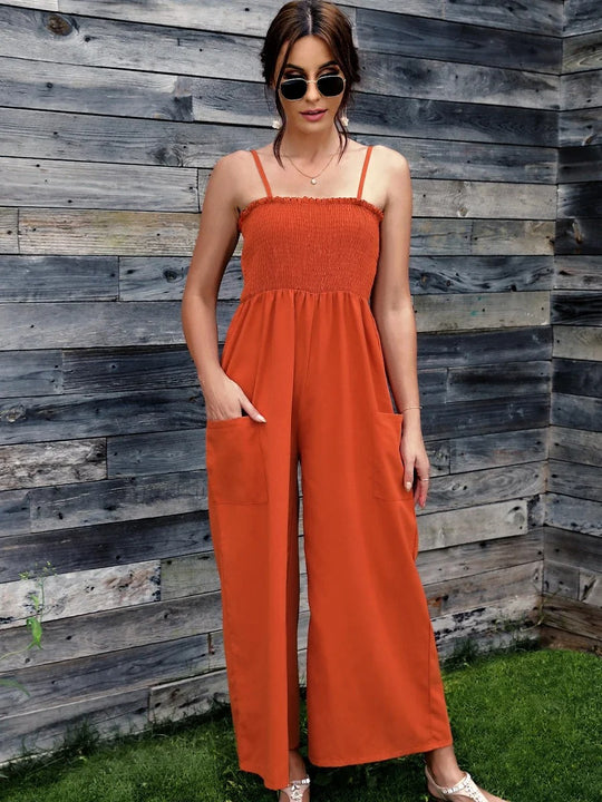 Dames Vintage Spaghetti Romper