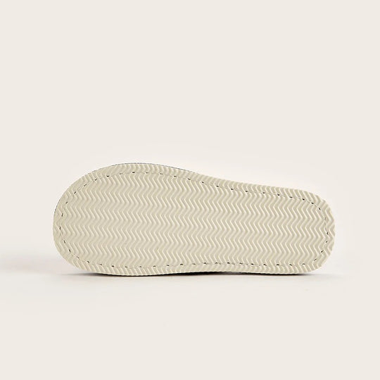 Heren linnen huisslippers