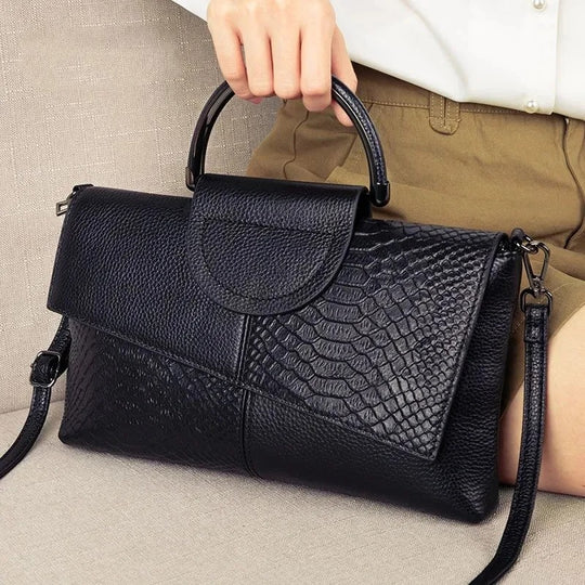 Vrouwen Zacht PU Leren Crossbody Handtas