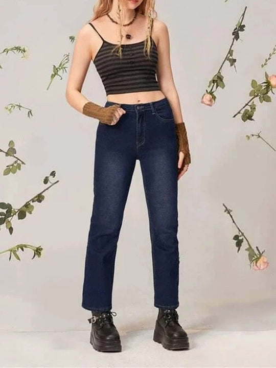 Spaghettibandjes crop top voor dames