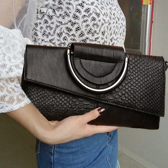 Vrouwen Zacht PU Leren Crossbody Handtas