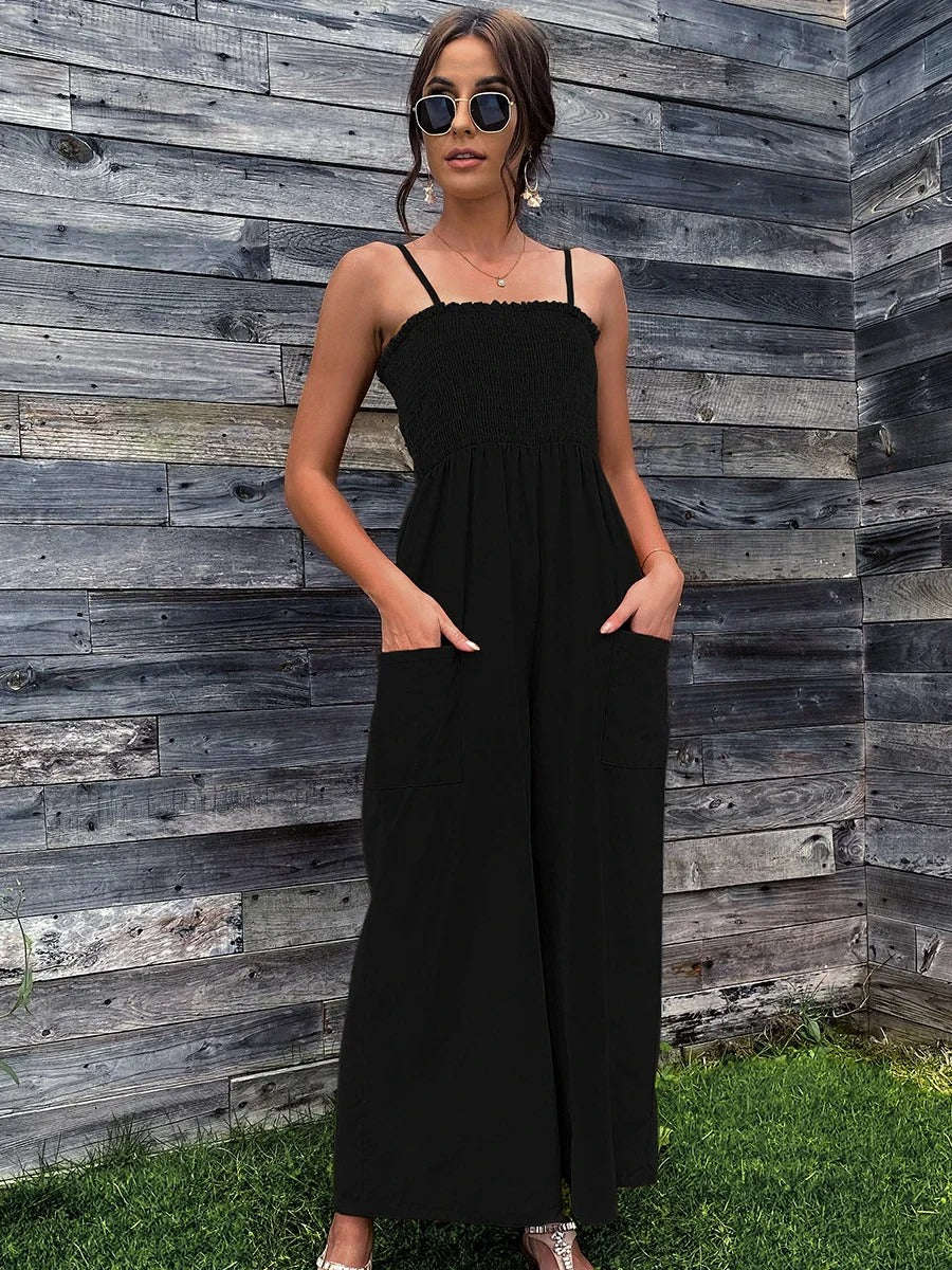 Dames Vintage Spaghetti Romper