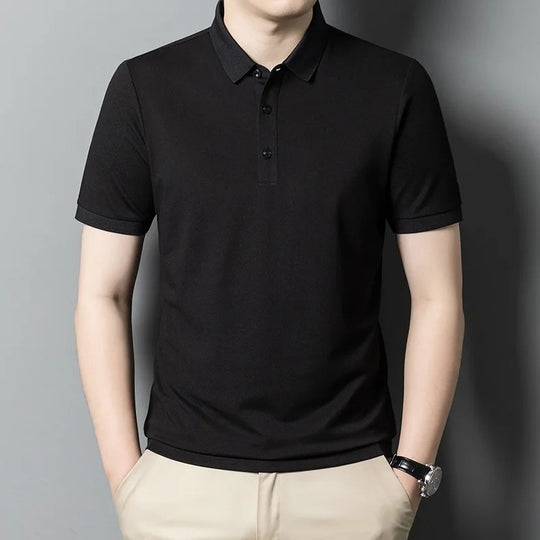 Heren Ice Silk Poloshirt