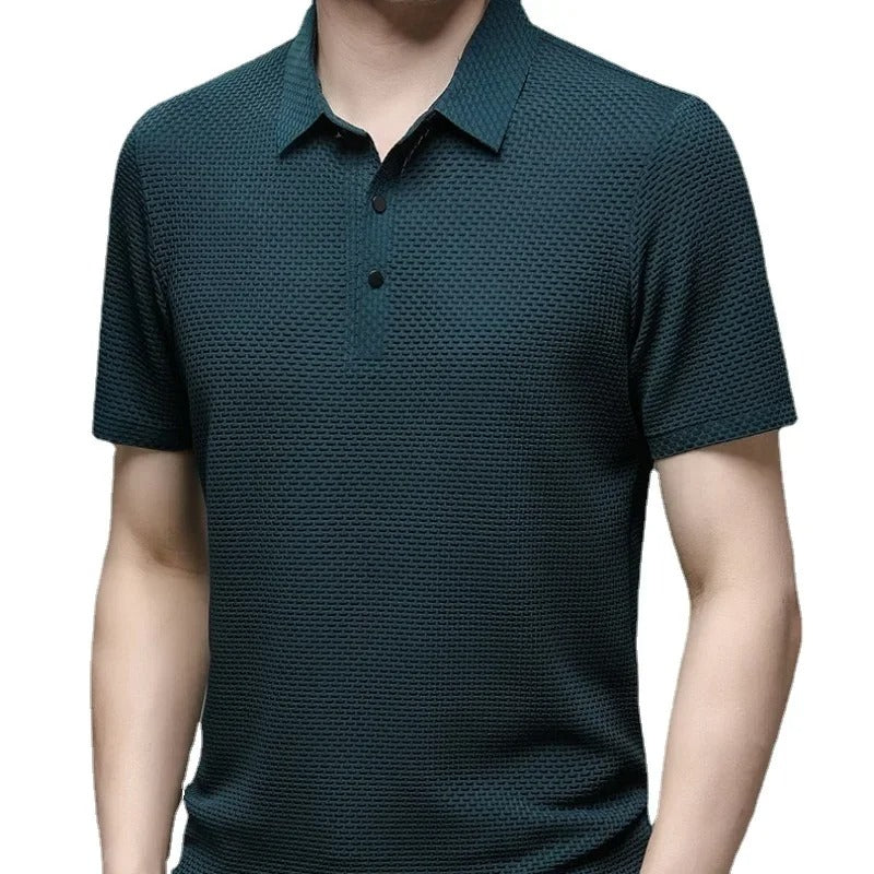 Heren Lop-Up Hollow Poloshirt