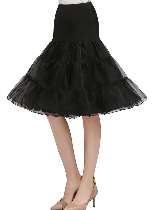 Vintage Tule Petticoat Rok