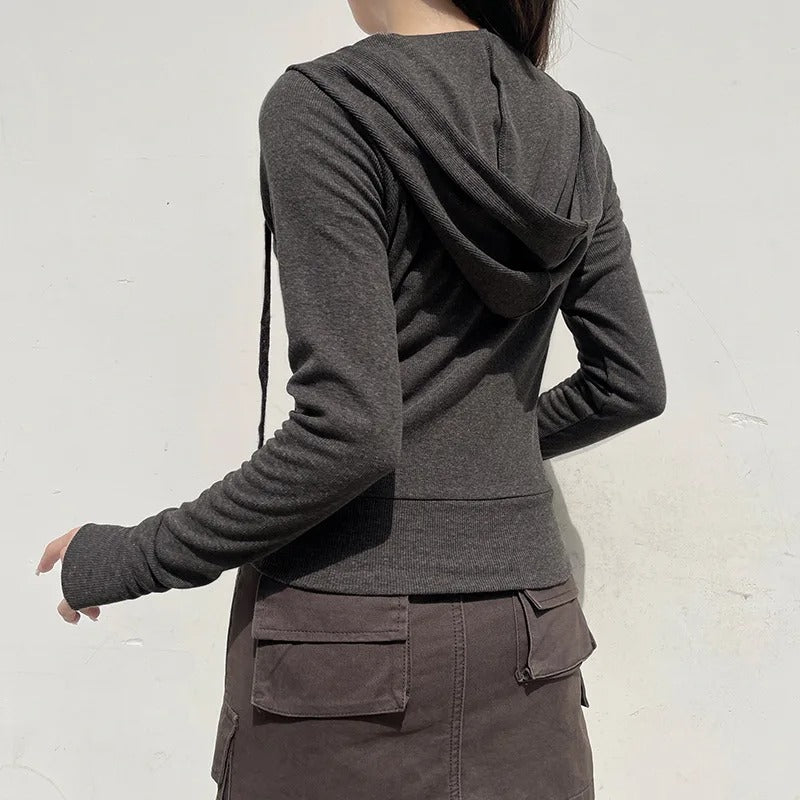 Casual damessweatshirt met capuchon