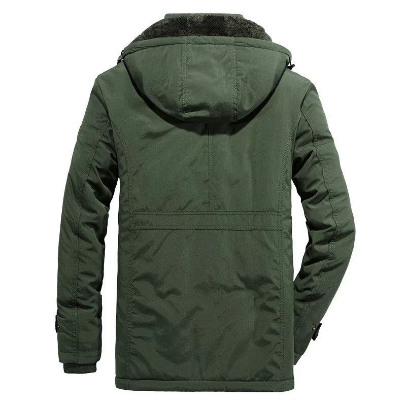 Heren Grote Maat Multi-pocket Jas