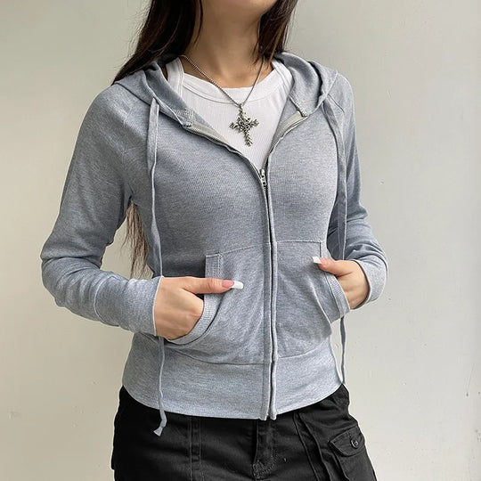Casual damessweatshirt met capuchon