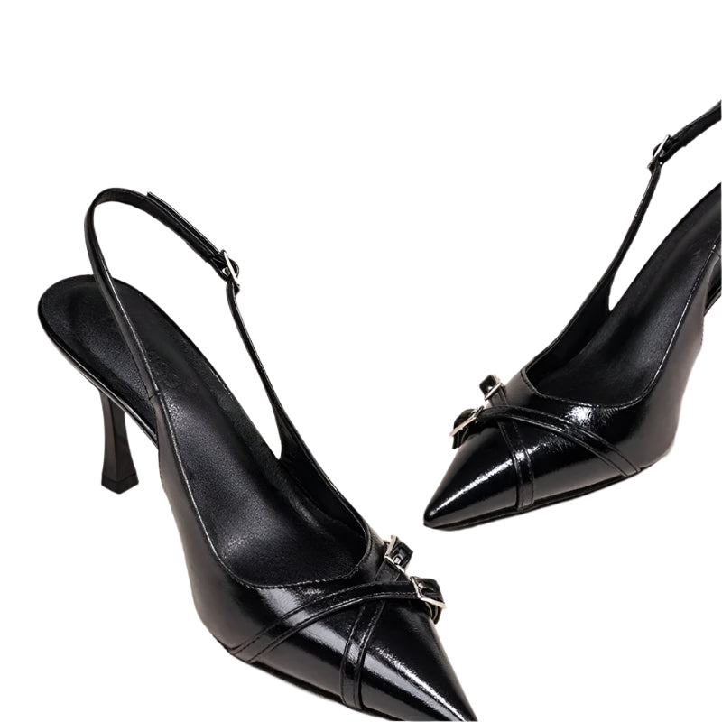 Stilettohakken met puntige neus voor dames