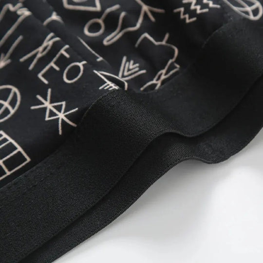 4-pack bedrukte boxershorts voor heren