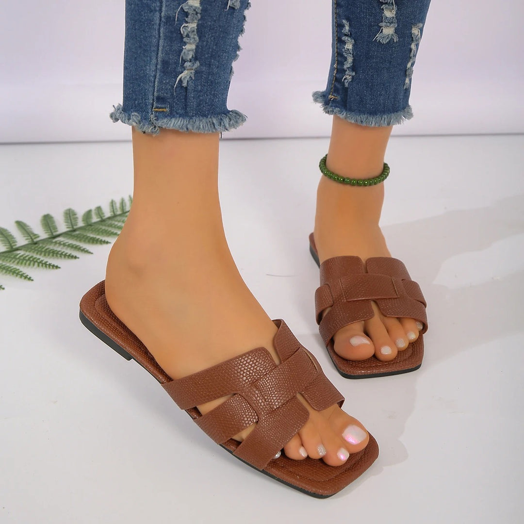 Casual Vlakke Buitensandalen Vrouwen