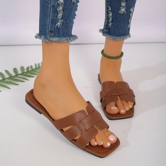 Casual Vlakke Buitensandalen Vrouwen