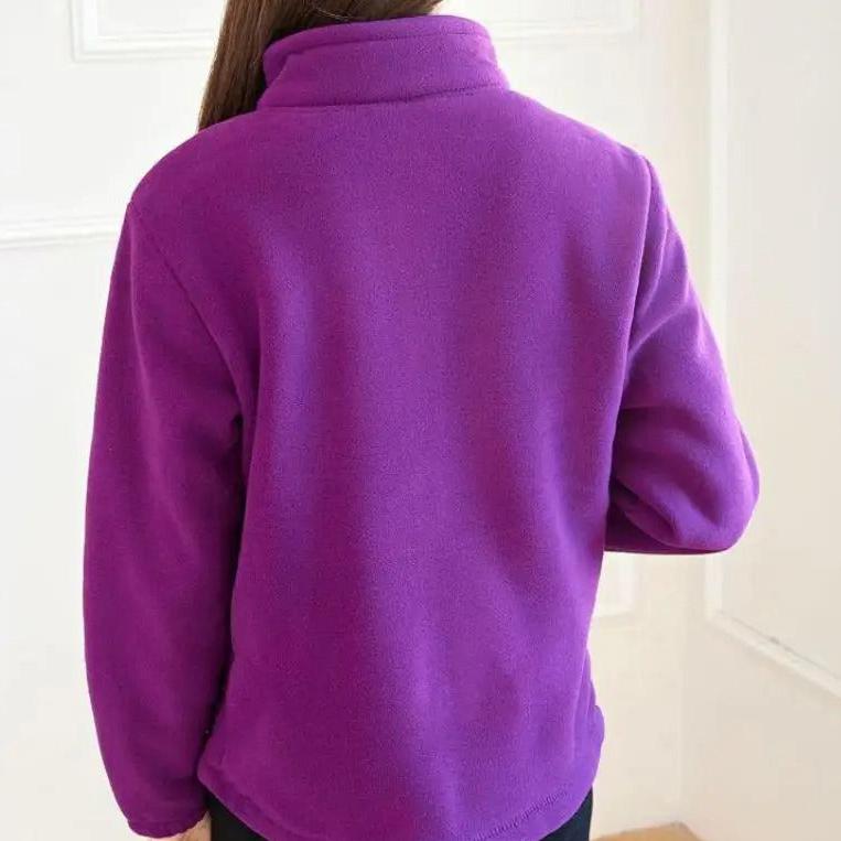 Winter warme fleece jas voor dames