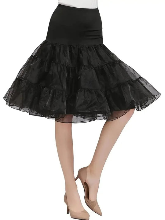 Vintage Tule Petticoat Rok