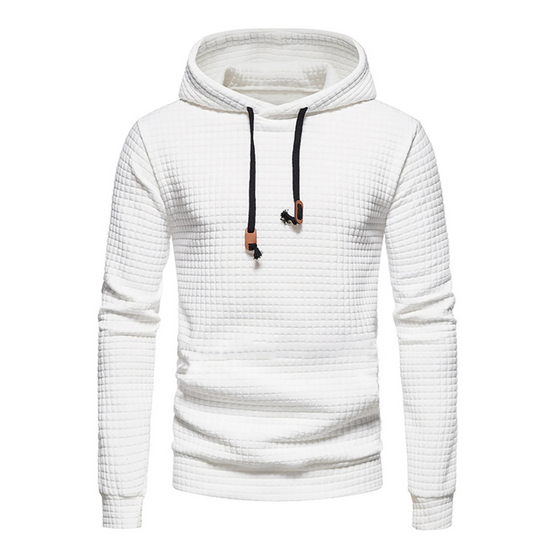 Herenhoodies met patchwork en trekkoord