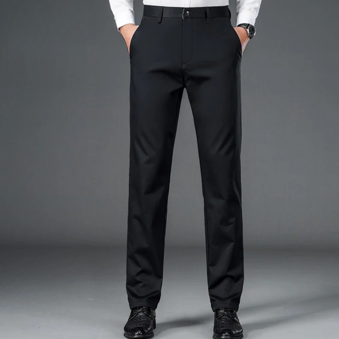 Heren stretch kantoorbroek