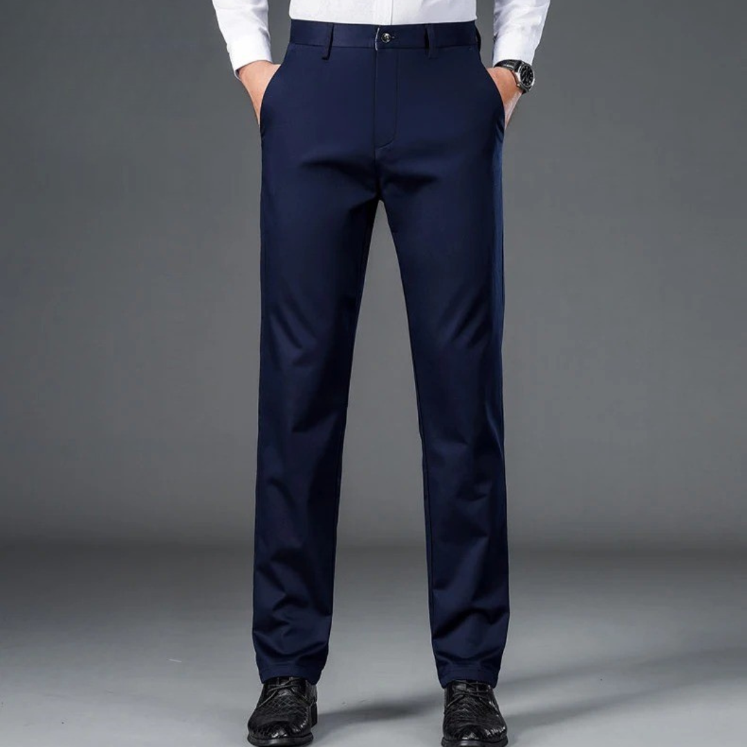 Heren stretch kantoorbroek