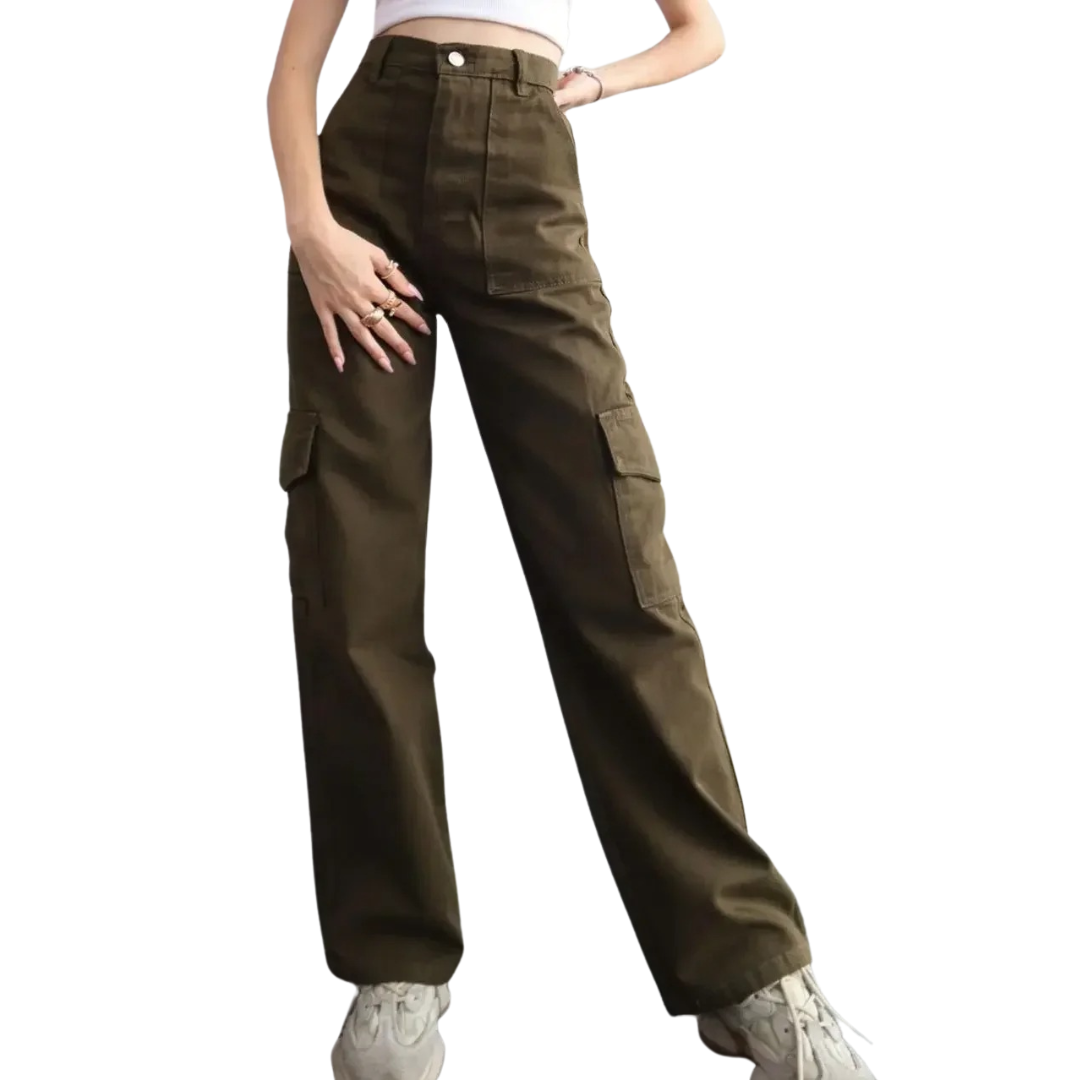 Multi Pocket Cargobroek voor dames