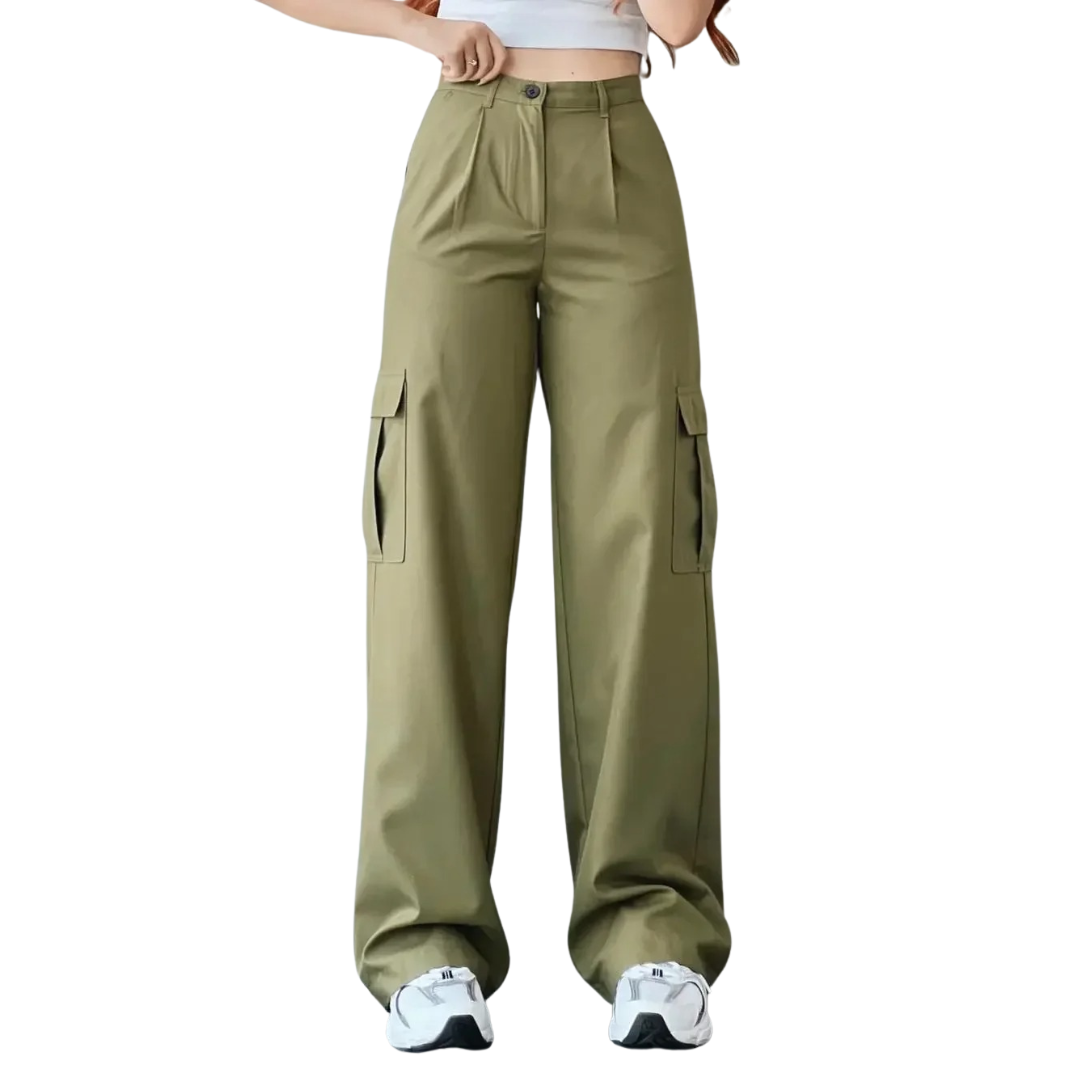 Multi Pocket Cargobroek voor dames