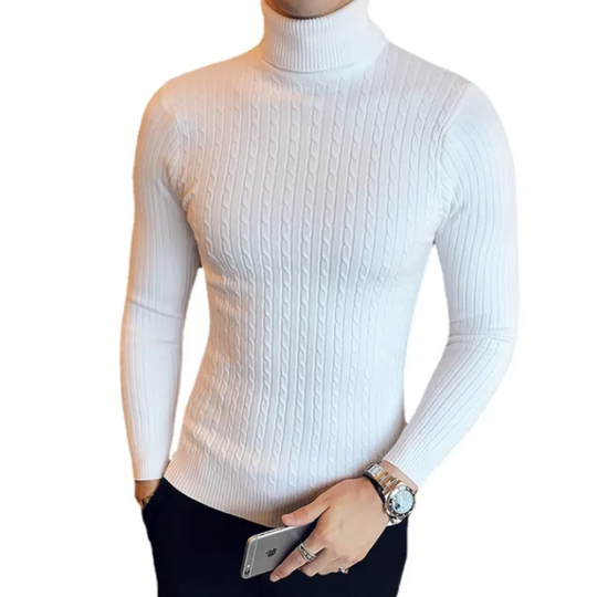 Heren-Trui met slanke col