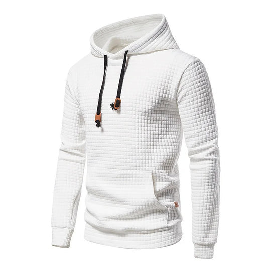 Herenhoodies met patchwork en trekkoord